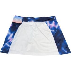New! Sofibella Tennis/Pickleball/Golf 14” Spark Inset Skort Size Large